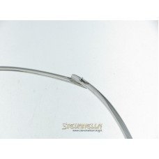 PIANEGONDA collana argento rigida con pendente rettangolare XL new 